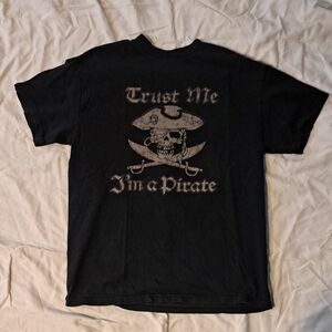 Black Pirate Graphic T-Shirt